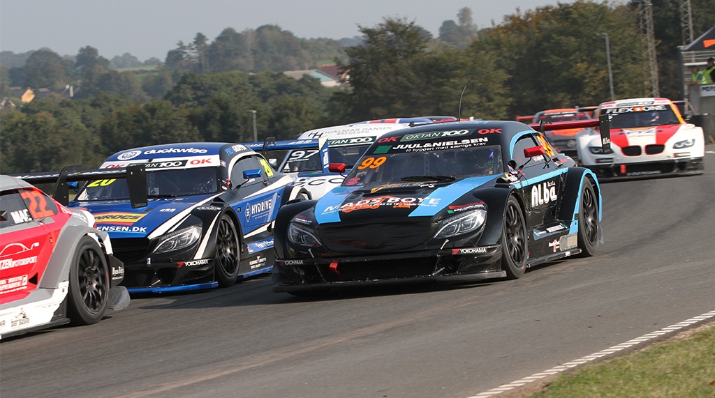Largim med helt fremme
(Foto: Motorsporten.dk)